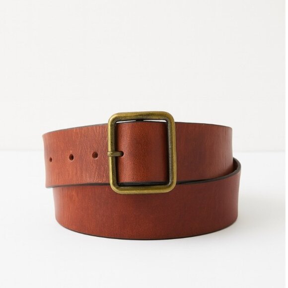Garuglieri brown leather Belt medium - Picture 1 of 6